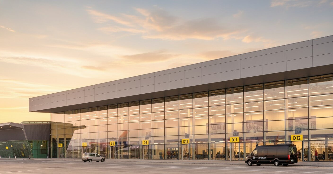 Zone shopping interne de l'Aéroport de Palerme